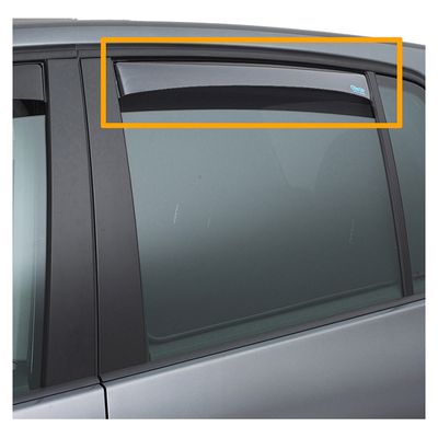 Climair bagvindafviser Subaru Forester (SH) 2008-, 5-dr